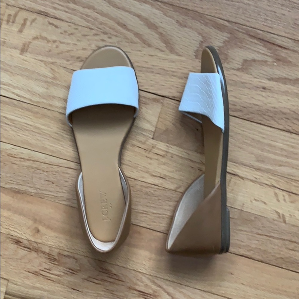J Crew women’s open toe flats